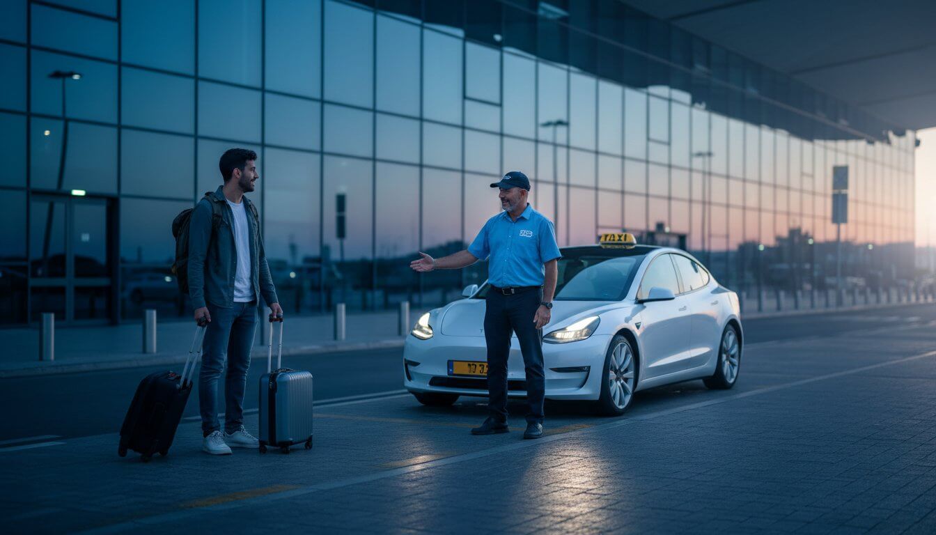 מוניות מורשות בנתב"ג: המדריך המלא לנסיעה בטוחה ומפוקחת ב-2026