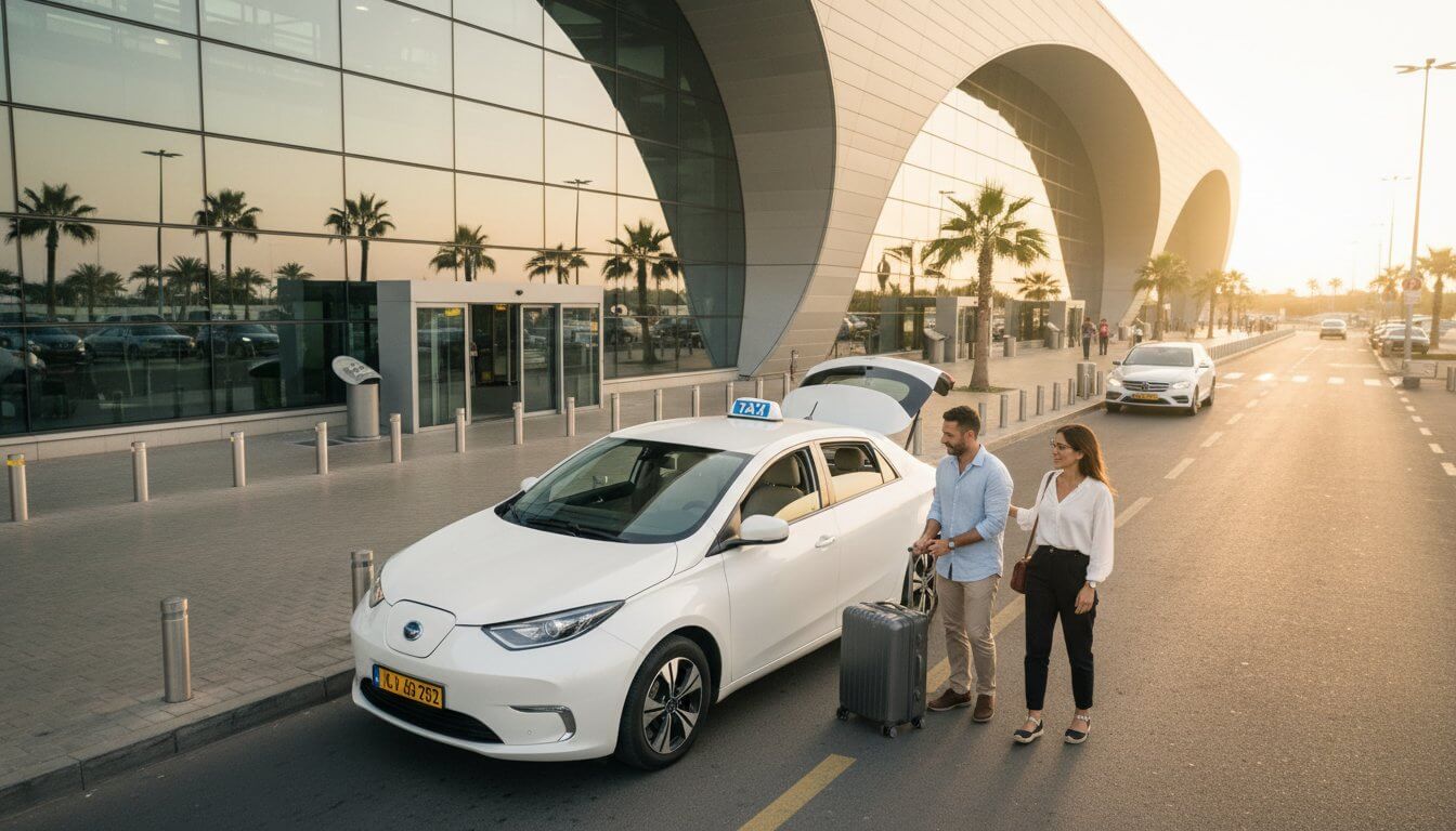 מונית לשדה התעופה מחיר: מחירון מעודכן לשנת 2026 וטיפים לחיסכון